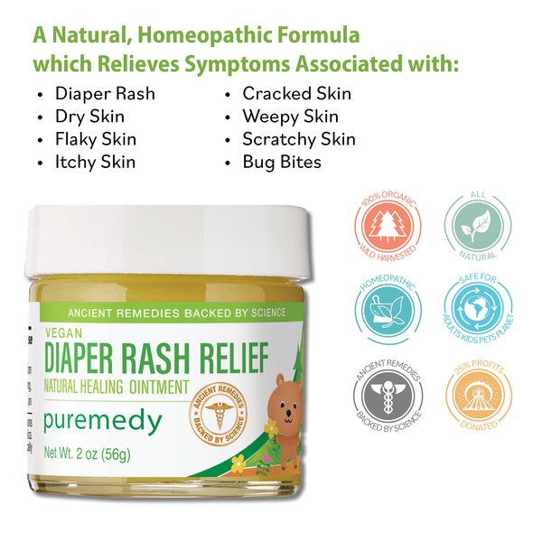 Puremedy Baby Diaper Rash Ointment, 2 Ounce