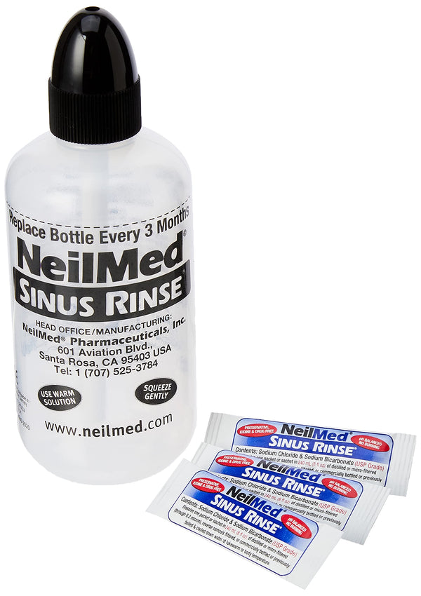 Saline Nasal Washes for Sinusitis