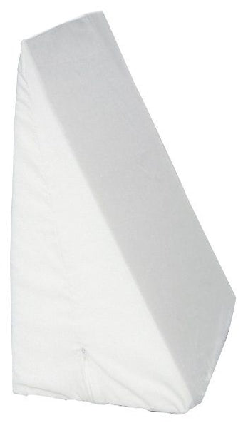 Foam Slant Wedge W/White Zip Cover 24