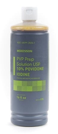 Povidone Iodine Prep Solution, 16 oz.