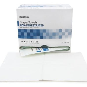 Exam Table Paper 21 x 225' - Mckesson (Brushed, Crepe, Smooth)