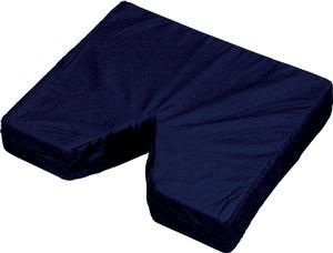 DMI Polyfoam Wheelchair Cushion, Standard, Navy, 16 x 18 x 2