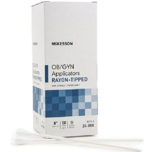 McKesson Sterile Cotton Tipped Swabs, 6 Inch, 100 Pack, 1 Pack