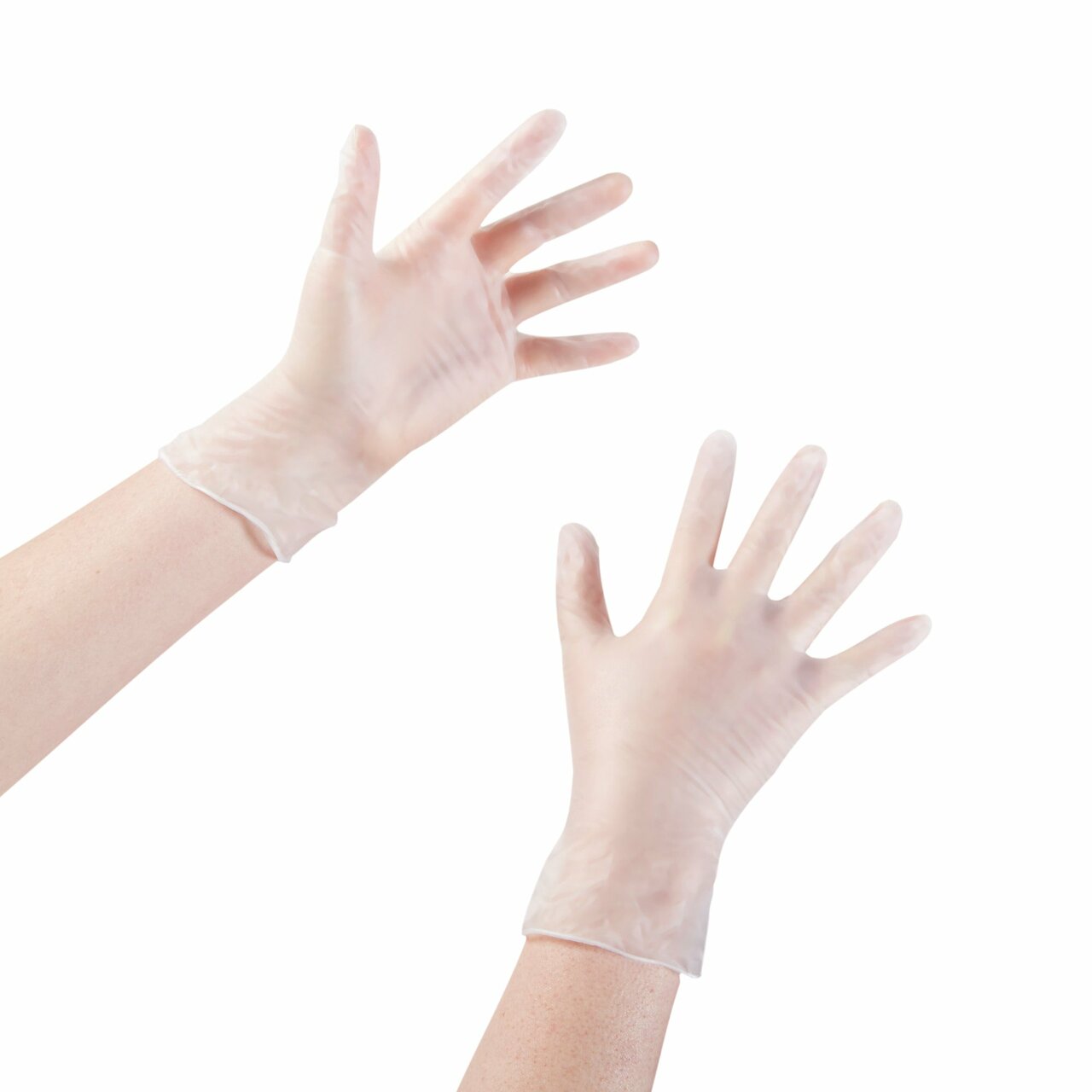 McKesson Vinyl Gloves, Clear