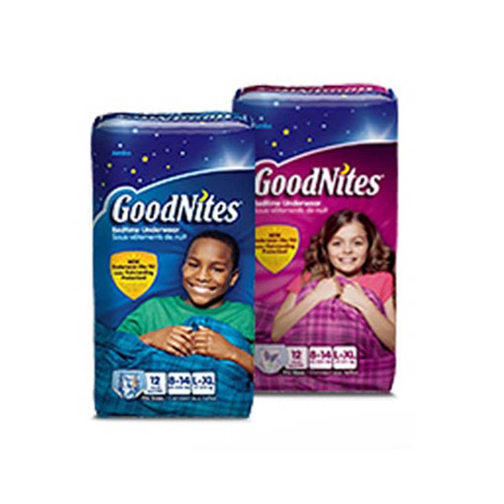 GoodNites Bedtime Bedwetting Underwear for Boys, L-XL, 20 Ct. (Packaging  May Vary), Diapers & Training Pants