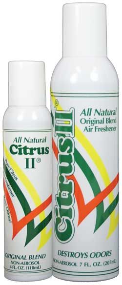 Beaumont Products Citrus II Air Freshener Lemon Scent 7 oz